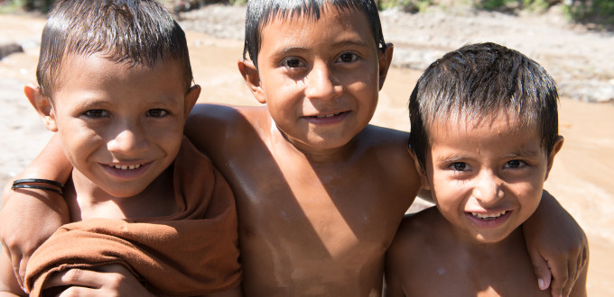 boys at a mission in nicaragua at a short-term mission trip